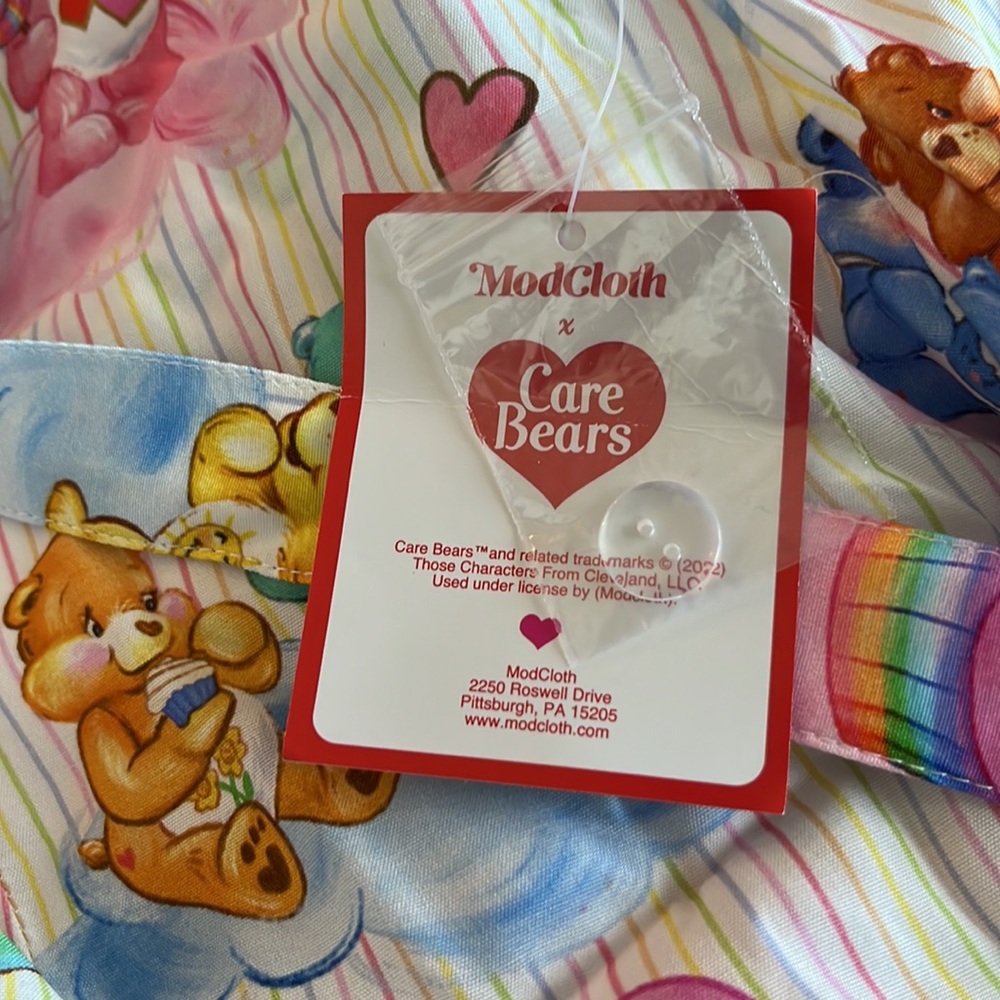 ModCloth X Care Bears Overall Winner Jumper Skirt Dress - Picture 5 of 7